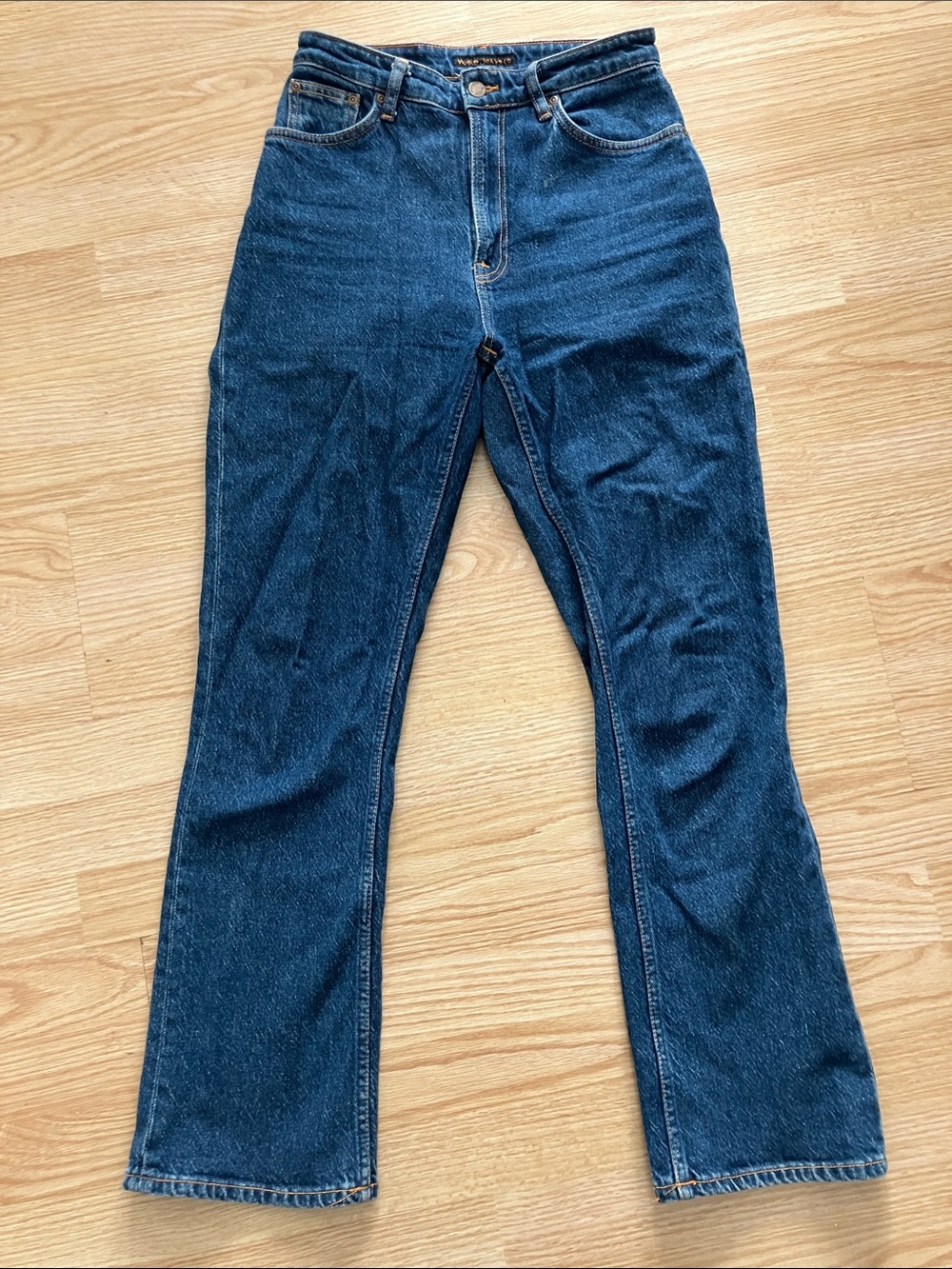 Nudie Jeans “Rowdy Ruth” Women's Dark Blue Boot Cut Jeans